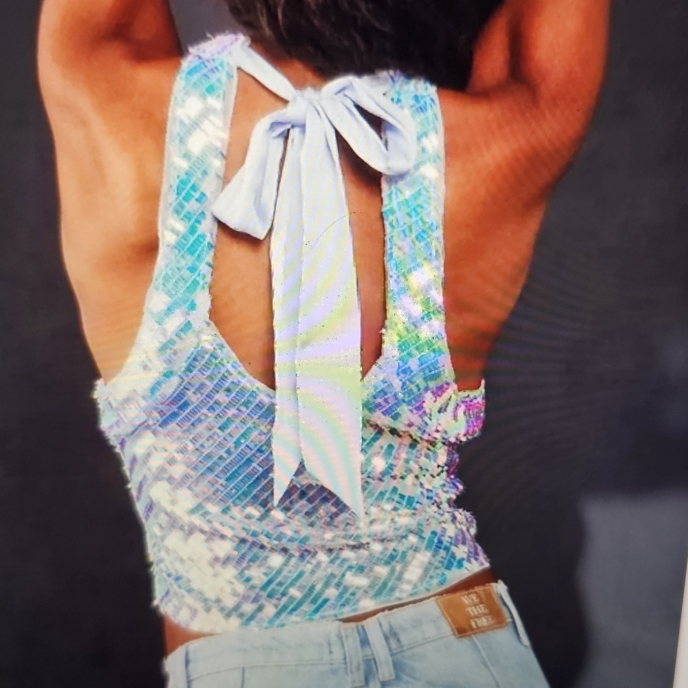Free People Disco Fever Cami.  Small